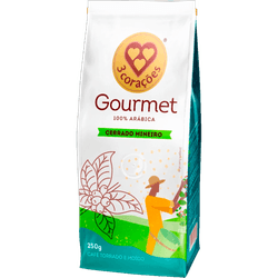 CAFE 3 CORACOES GOURMET 250G CERRADO MINEIRO